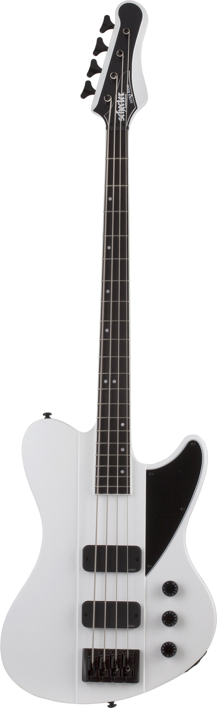 Schecter Ultra Bass Guitar Satin White -  2126