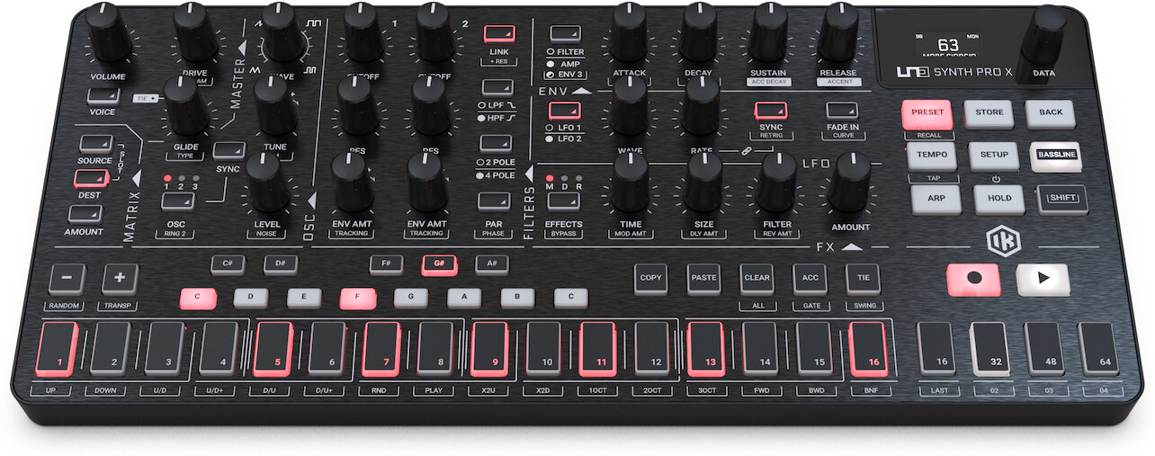 IK Multimedia UNO Synth PRO X Desktop Analog Synth