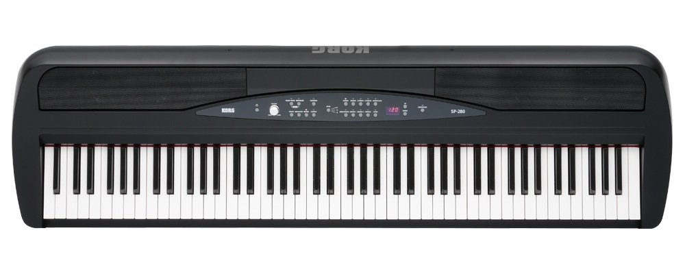 Korg SP280 88 Key Digital Piano w/Stand Black -  SP280BK
