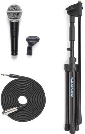Samson SAVP10CE VP10 MIC PACK W CABLE AND STAND