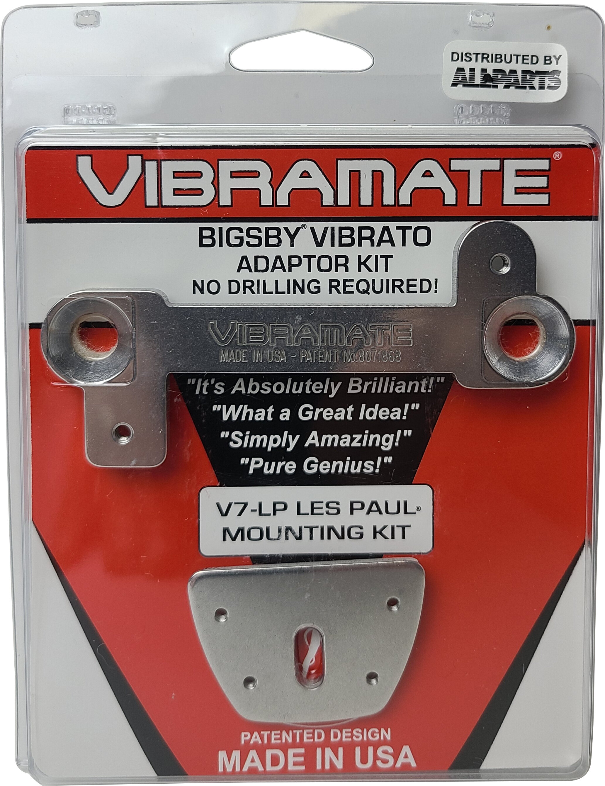 Vibramate V7-LP Les Paul Adaptor Kit for Bigsby B7 -  Allparts, TP-3770-001