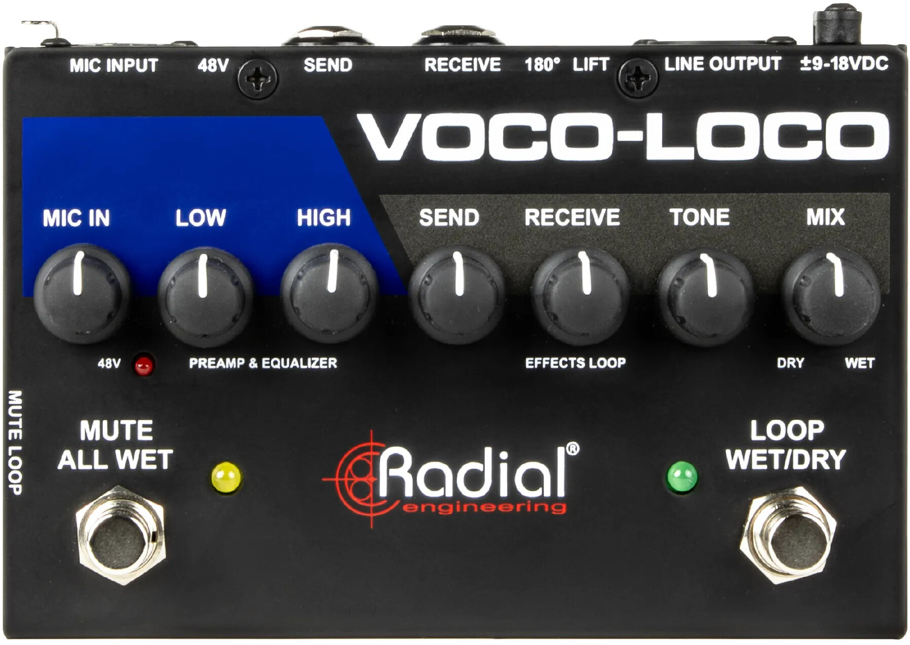 Radial Engineering VocoLoco MK2 Effect Interface