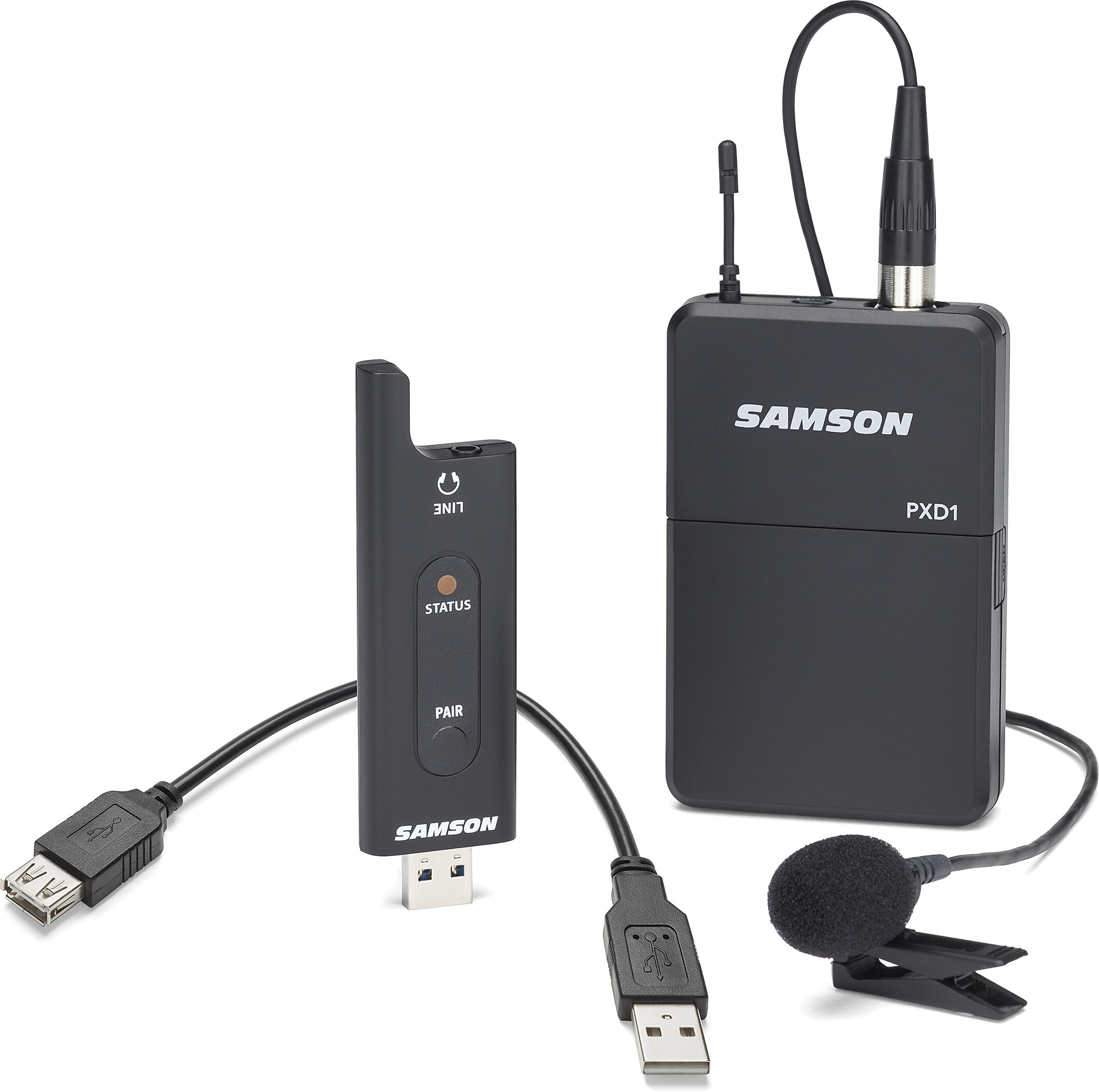 Samson XPD2B LM8 USB Digital Wireless Lavalier Sys -  SWXPD2BLM8