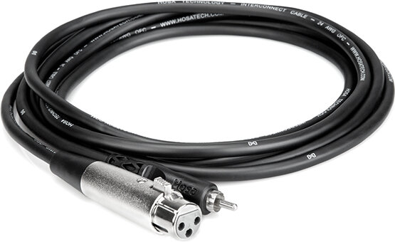 Hosa XRF103 Unbalanced Interconnect Cable