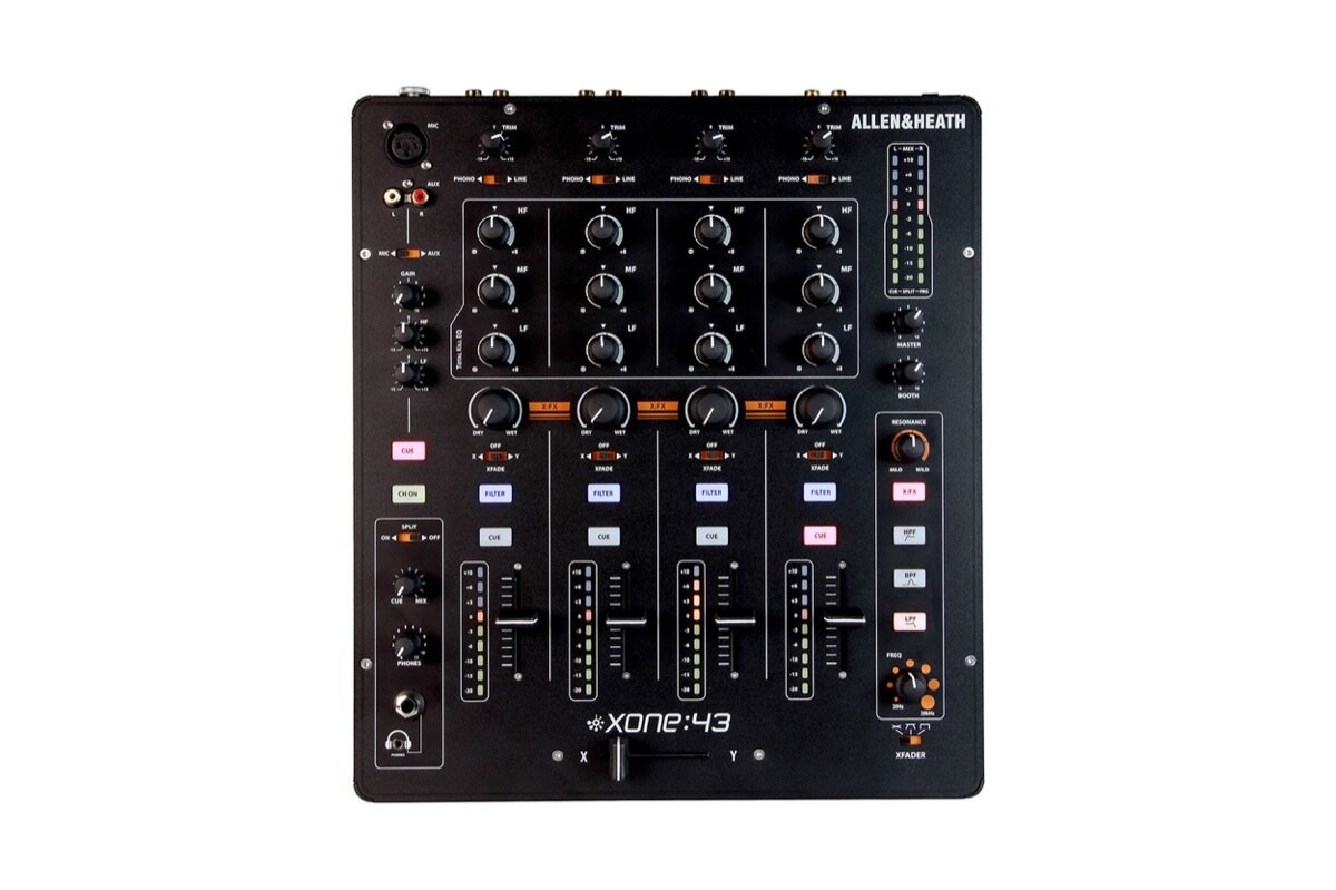 Allen and Heath XONE 43 Professional DJ Mixer