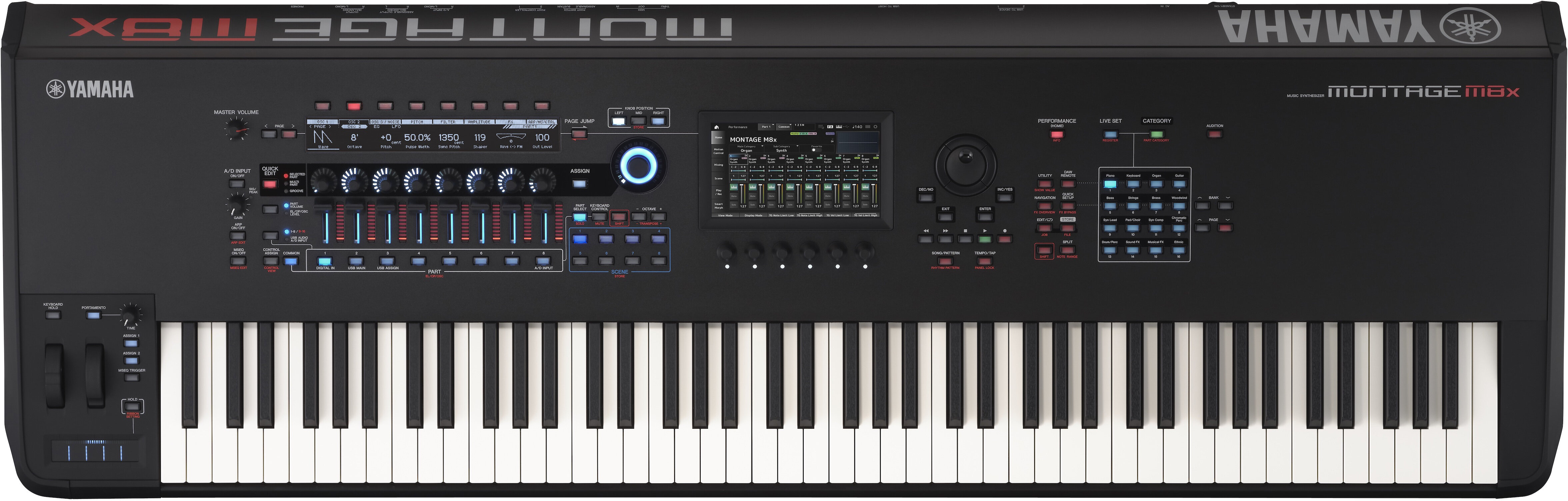 Yamaha Montage M8x 88 Key Synthesizer