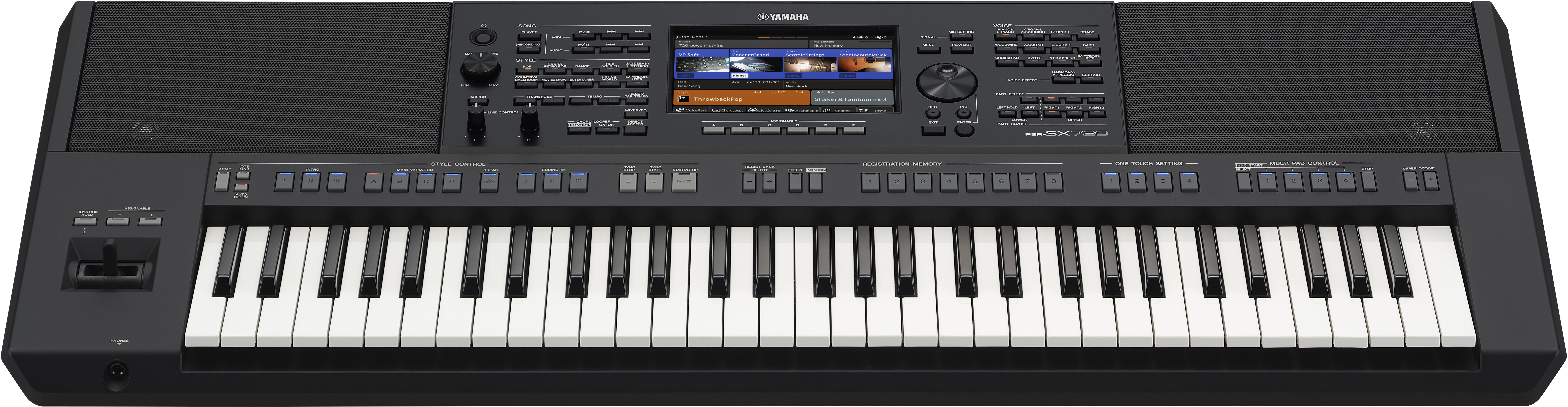 Yamaha PSRSX720 Keyboard Arranger Workstation
