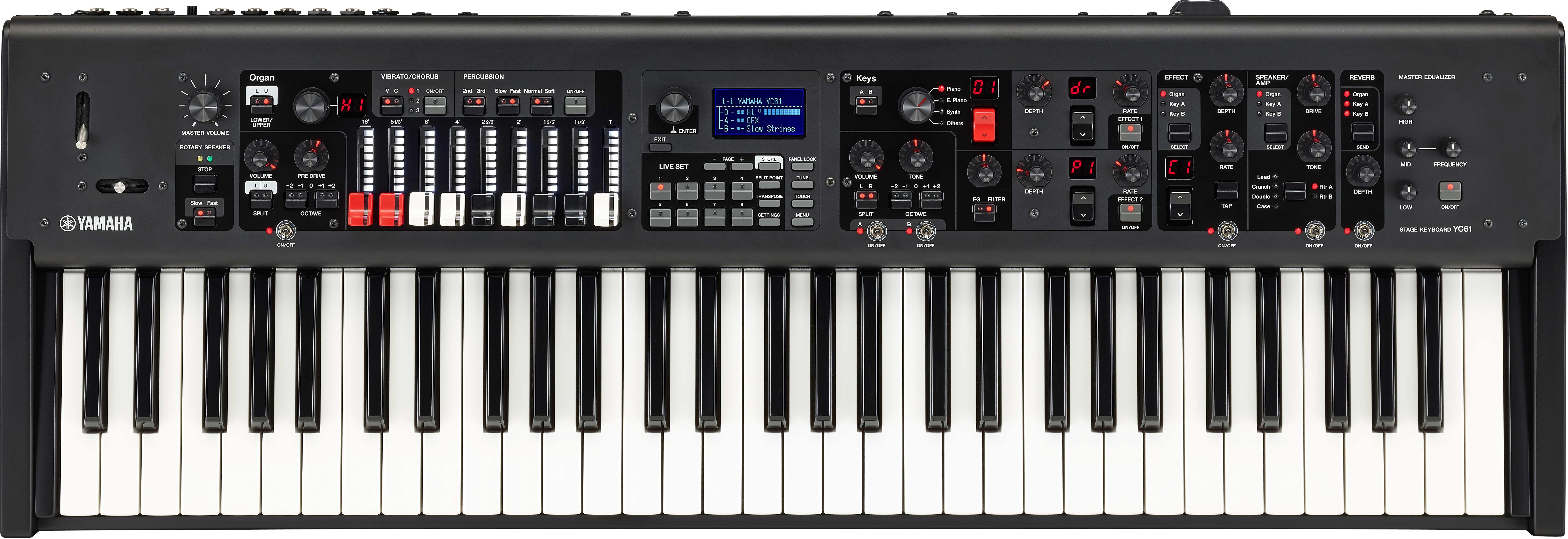 Yamaha YC61 61 Key Stage Performance Keyboard