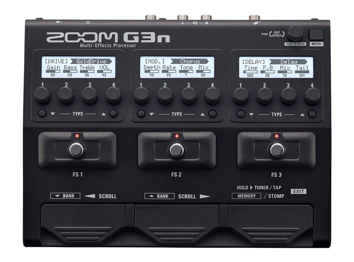 Zoom G3n Multi Effects Guitar Pedal