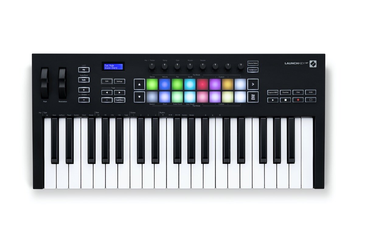 USB Keyboard Controller - Novation LAUNCHKEY 37 MK3