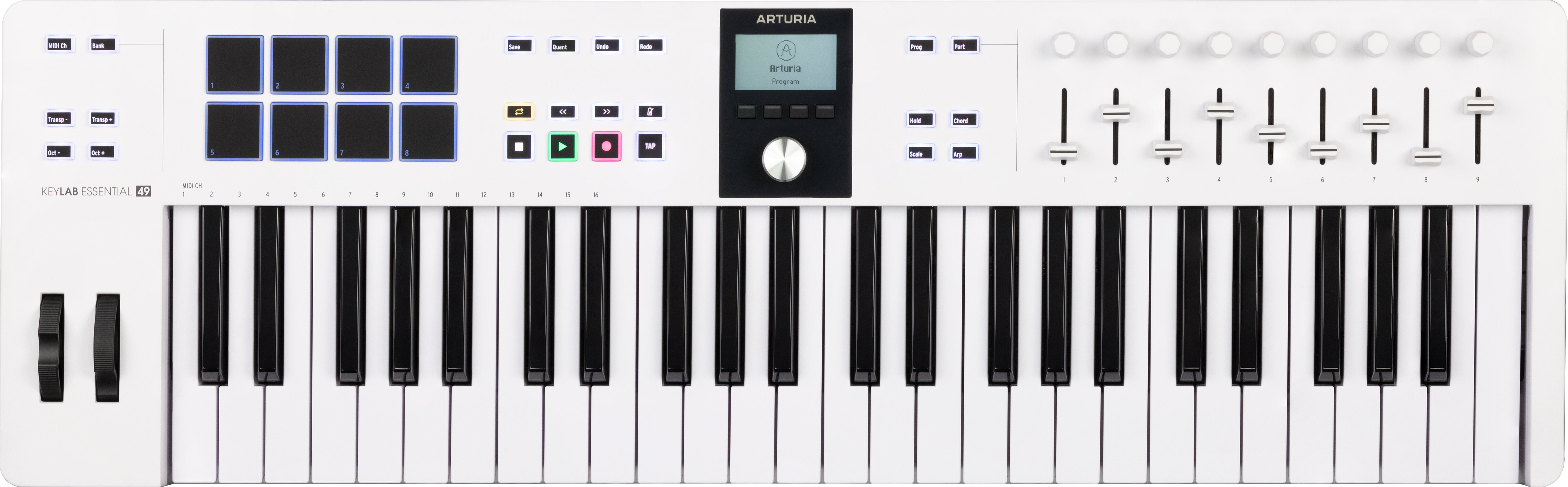 Arturia KeyLab Essential 49 mk3 in White