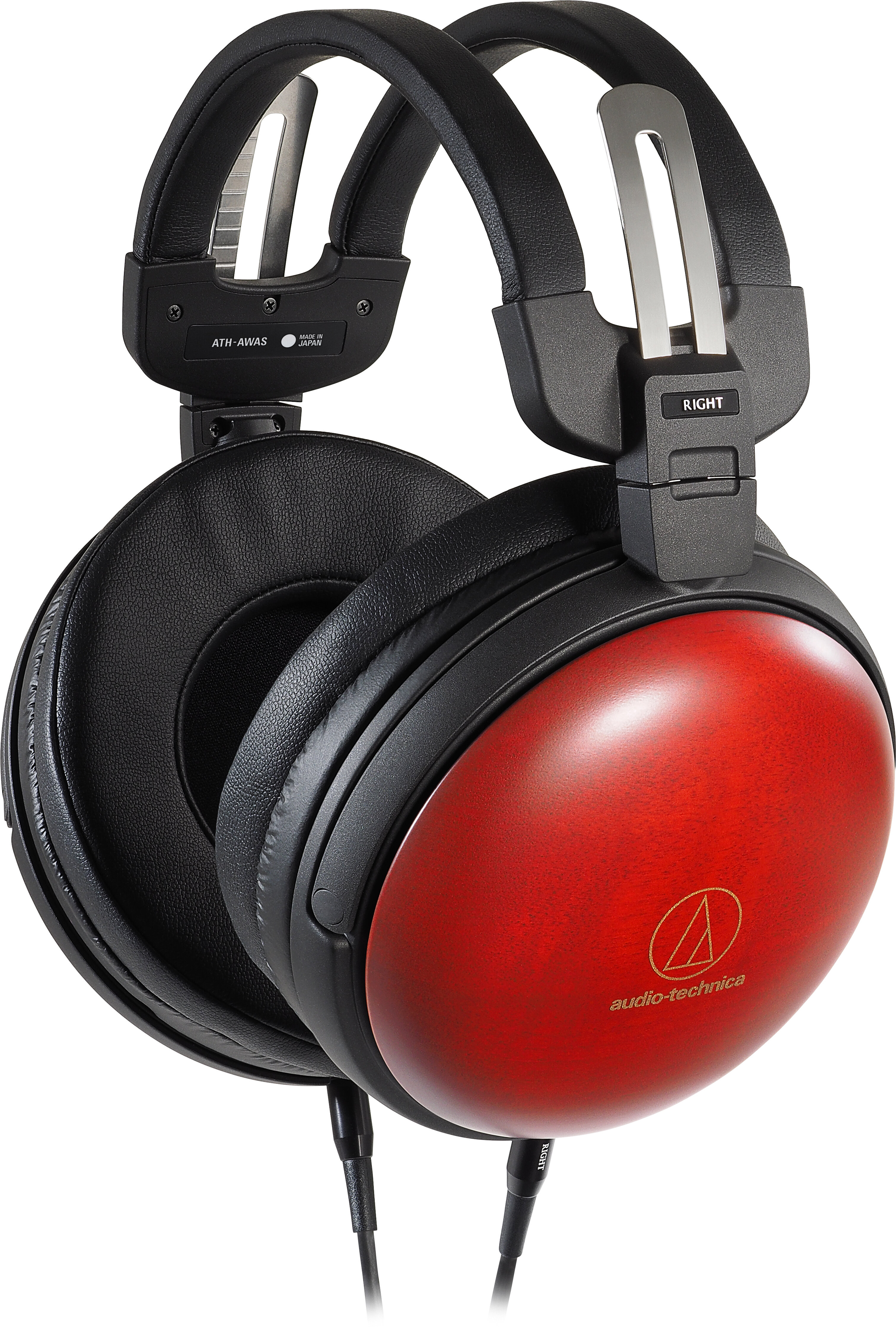 Audio Technica ATHAWAS ClosedBack Wood Headphone