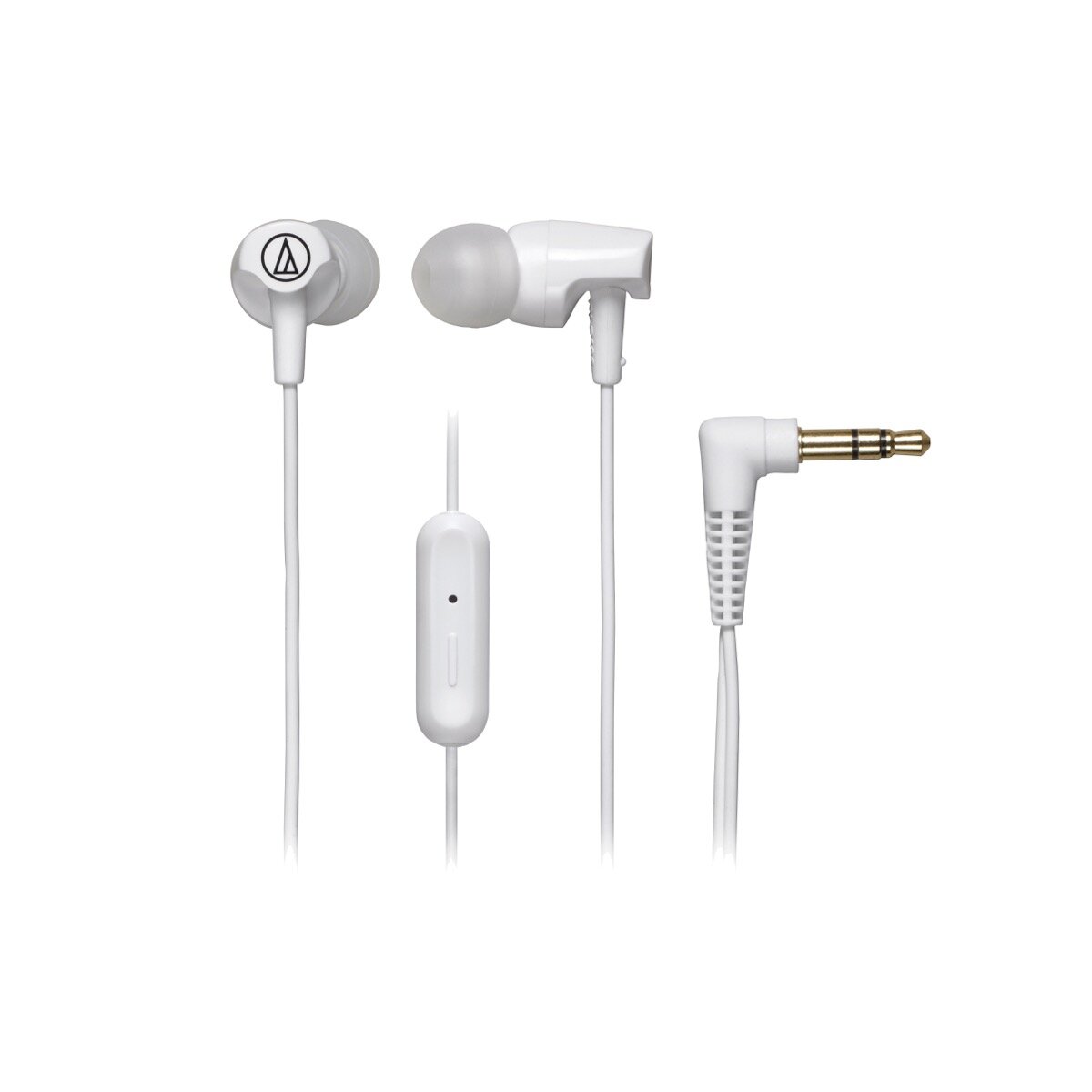Audio Technica ATHCLR100ISWH SonicFuel Earbuds WH