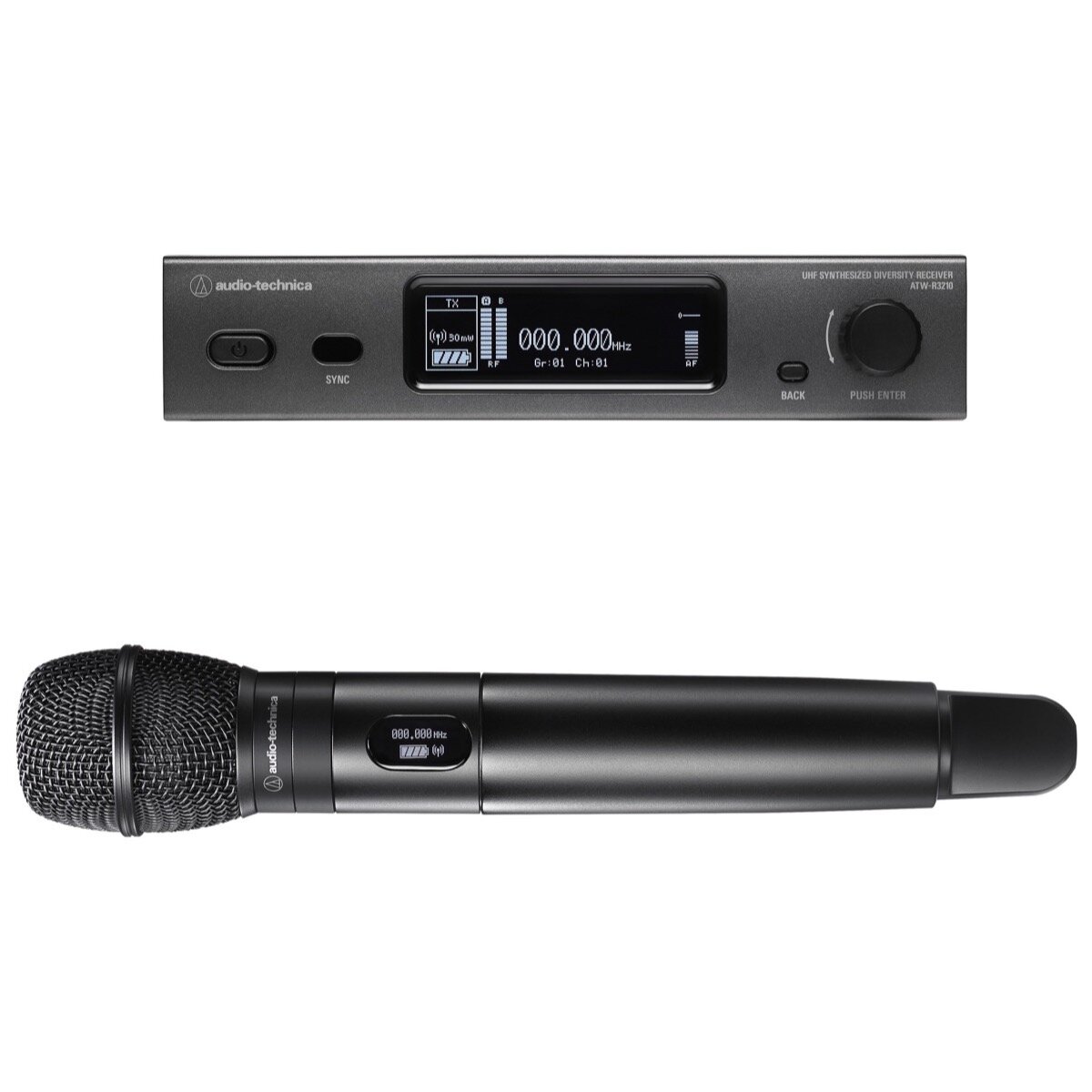 Audio Technica ATW3212C710 Wireless Vocal Mic DE2 -  Audio-Technica, ATW-3212/C710DE2