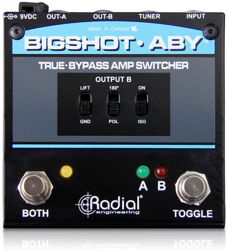 Radial Big Shot ABY True Bypass Switcher