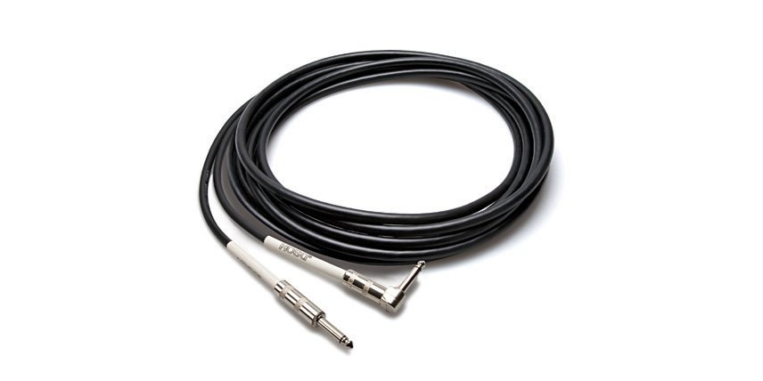 Hosa GTR220R Guitar Cable 1 Right Angle 20Ft -  GTR-220R