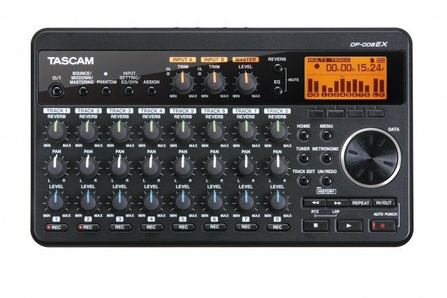 Tascam DP-008EX Eight track Digital Pocketstudio -  TAS DP008EX