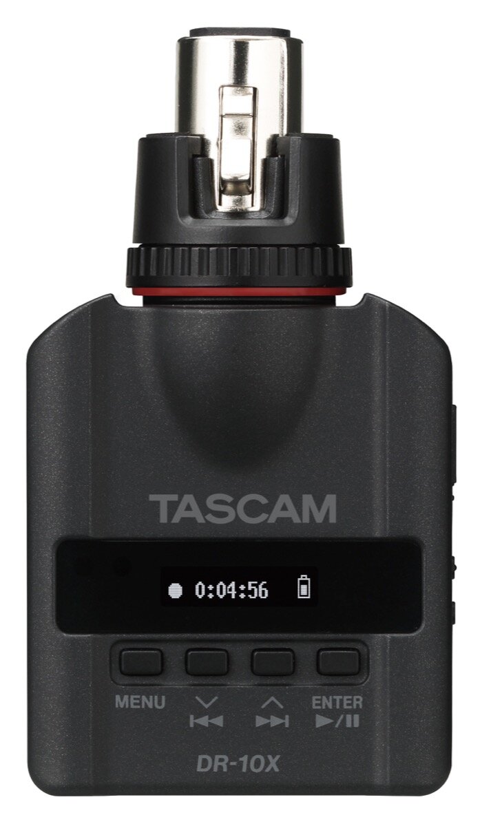 Tascam DR-10X Plug-On Linear PCM Digital Recorder -  TAS DR10X
