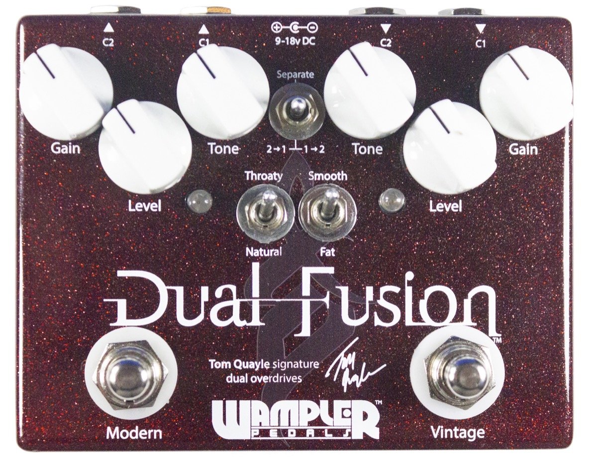 Wampler Dual Fusion V2 Overdrive Pedal