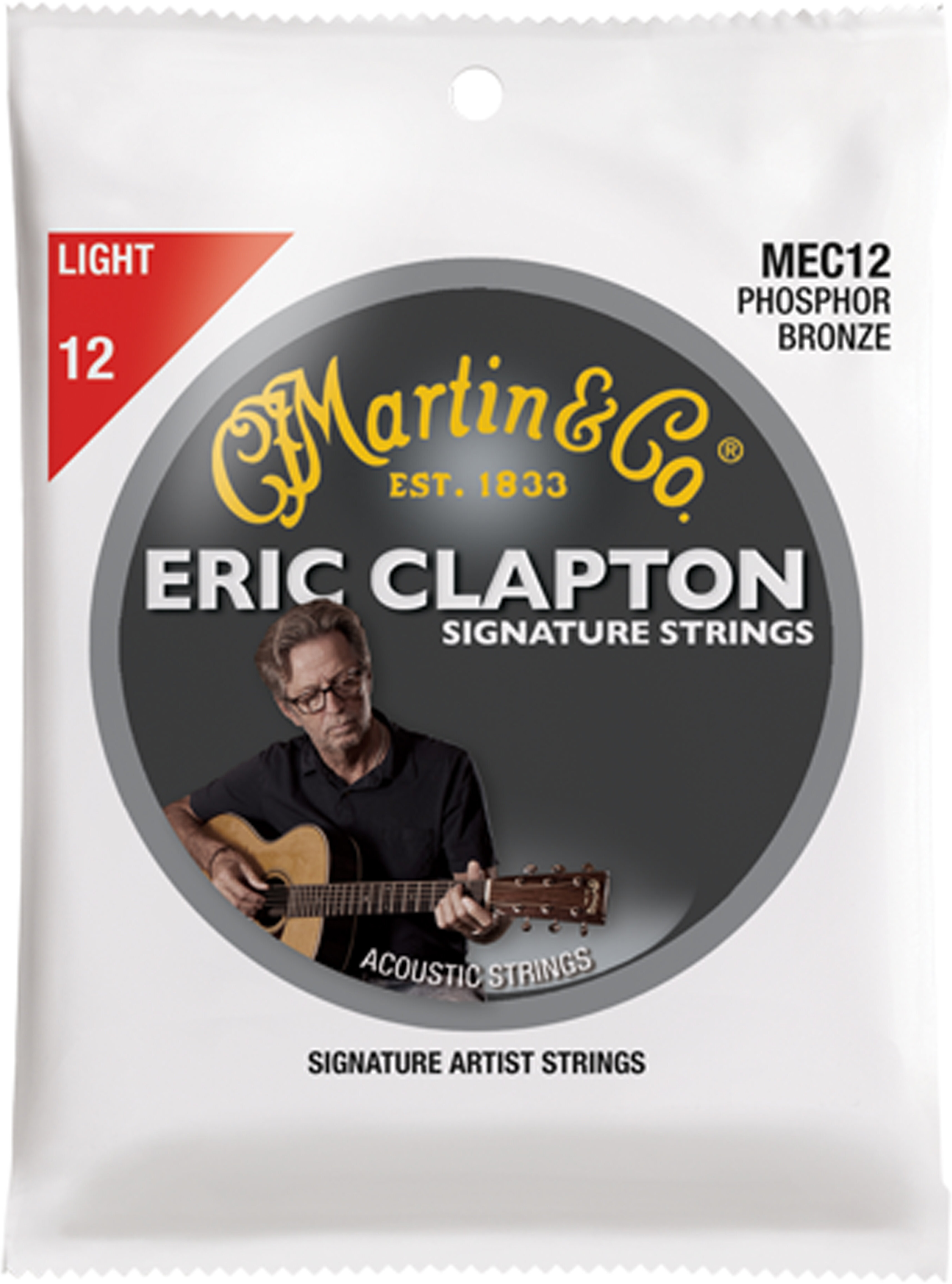 Martin 41Y19MEC12 Claptons Choice Strings Light
