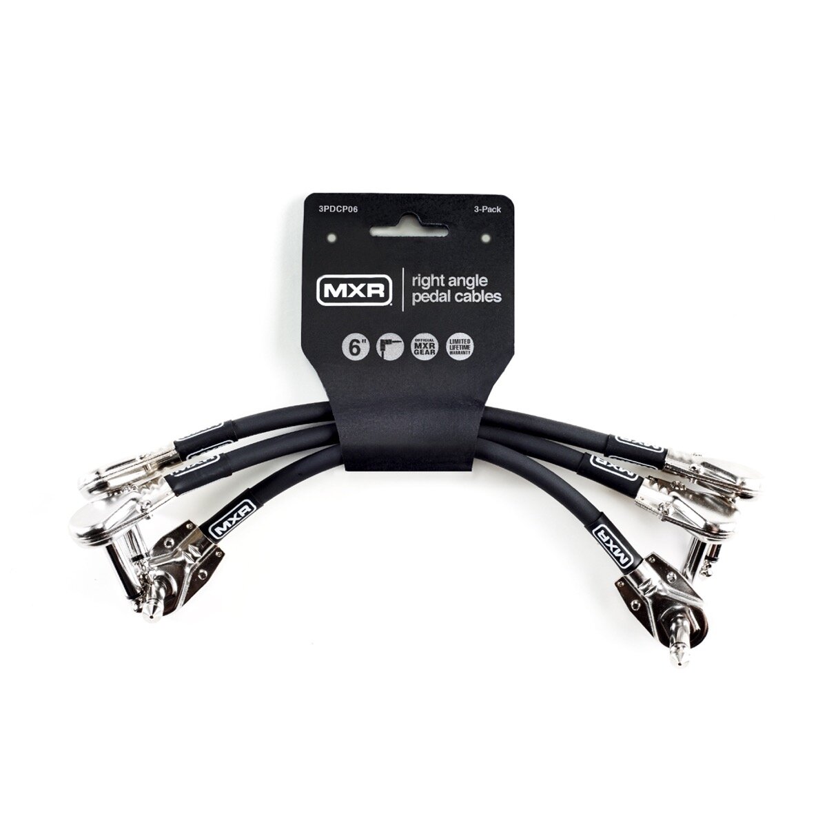 Dunlop 3PDCP06 Instrument Patch Cables 6in 3Pk
