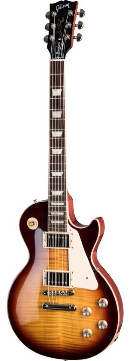 Gibson Les Paul Stand 60s Lefty Bourbon Burst W/C -  LPS600LB8NH1