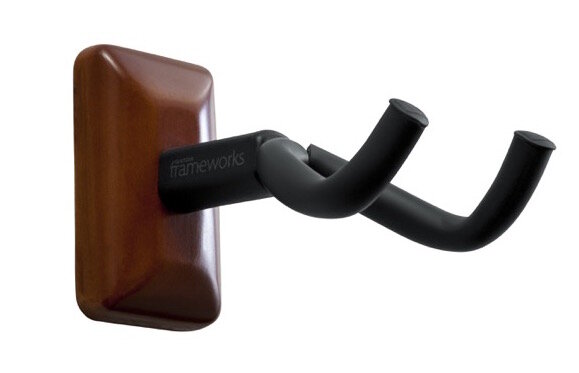 Gator GFWGTRHNGRMHG Mahogany Wall Mount Gtr Hanger