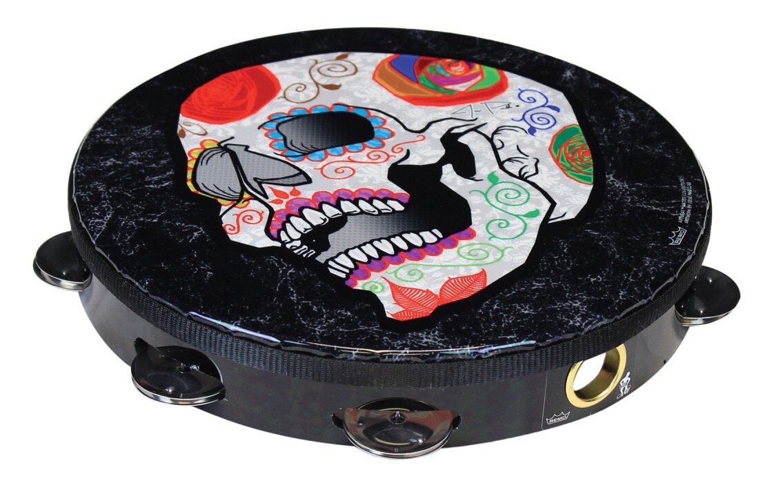 Remo Artbeat Tambourine 10 Inch 10x1 Jose Pasillas