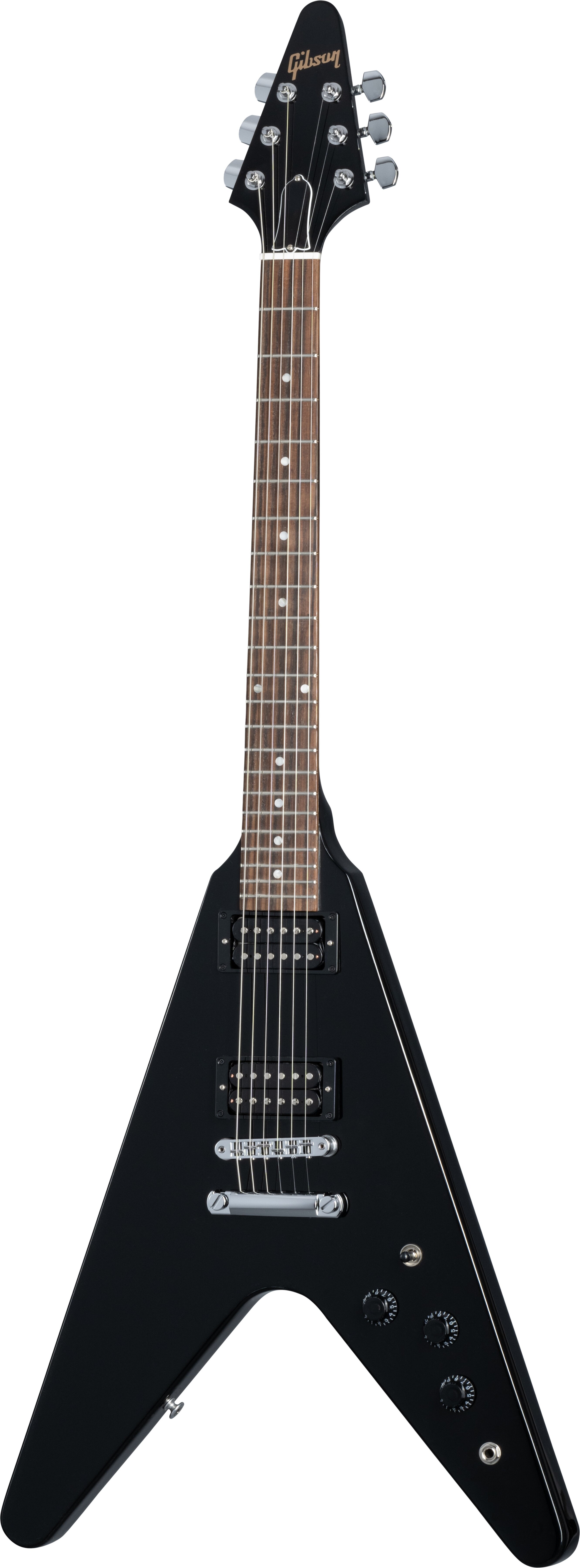 Gibson 80s Flying V Ebony W/C -  DSVE00EBCH1