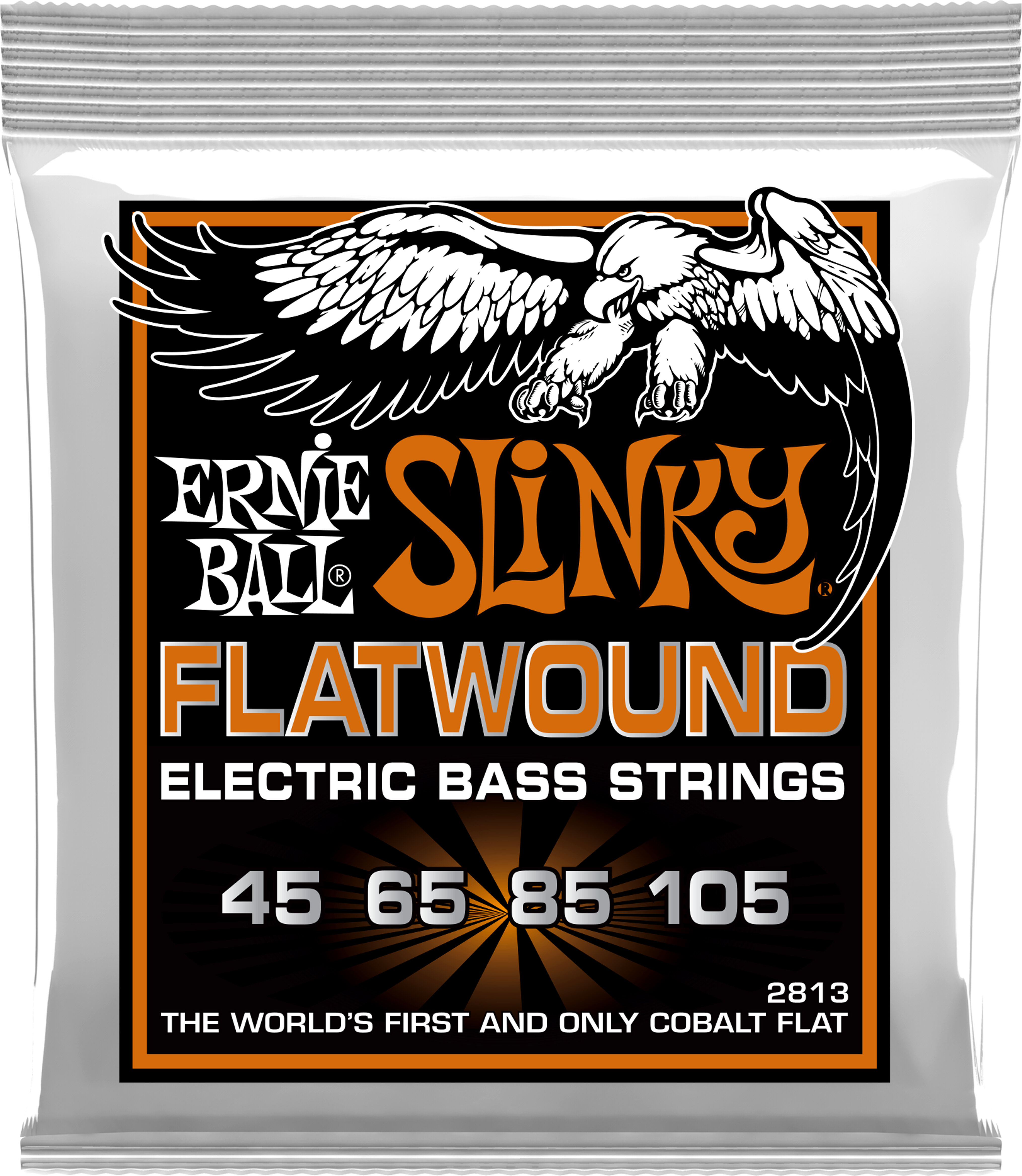 Ernie Ball P02813 Hybrid Slinky Flatwound Bass Set