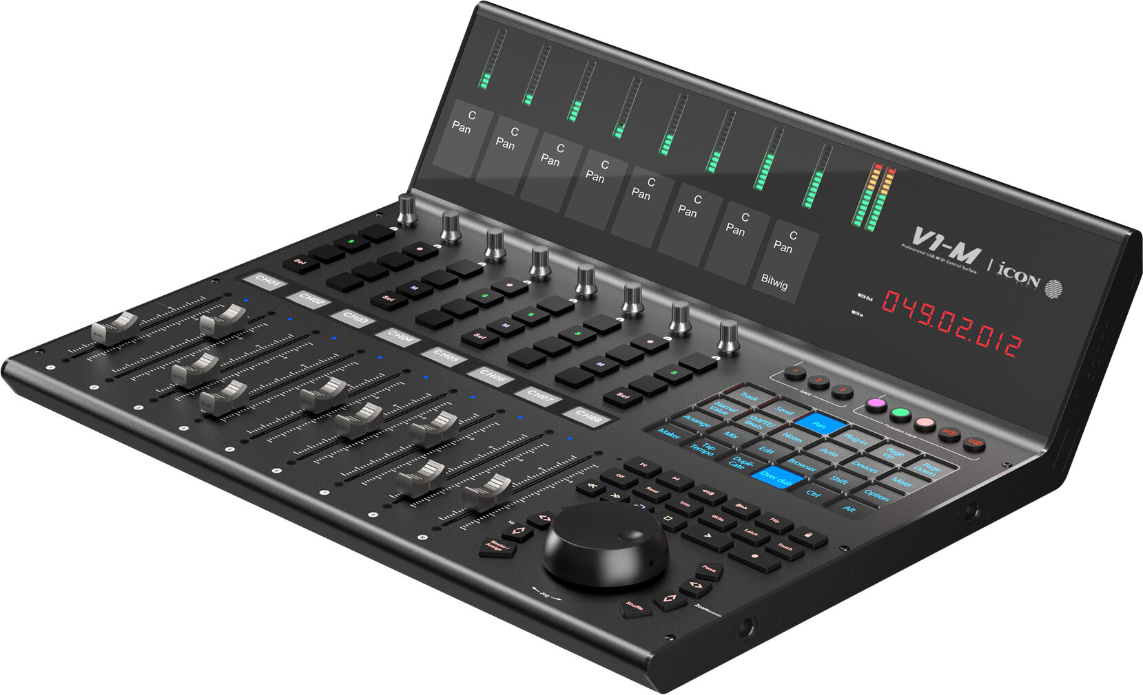 iCON Pro Audio V1M USB and MIDI Control Surface