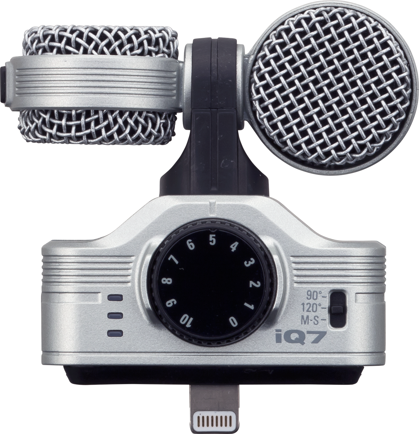 Zoom iQ-7 Compact iOS Lightning Mid-Side Condenser -  ZOO ZIQ7