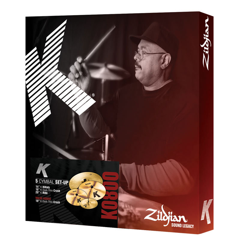 Zildjian K Series Cymbal Set 14H/16-18DTC/20R -  K0800