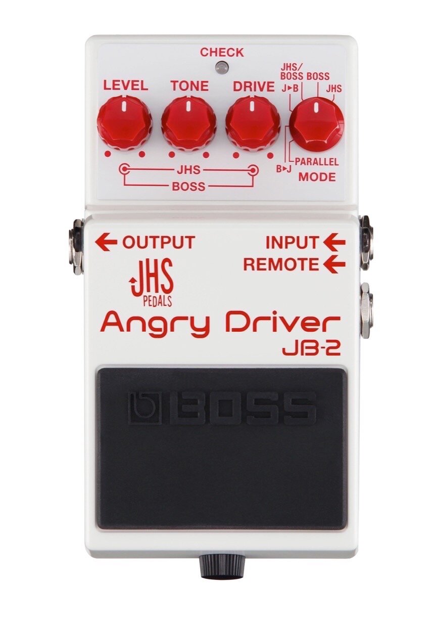 Boss JB2 Angry Driver Dual Overdrive Pedal -  JB-2