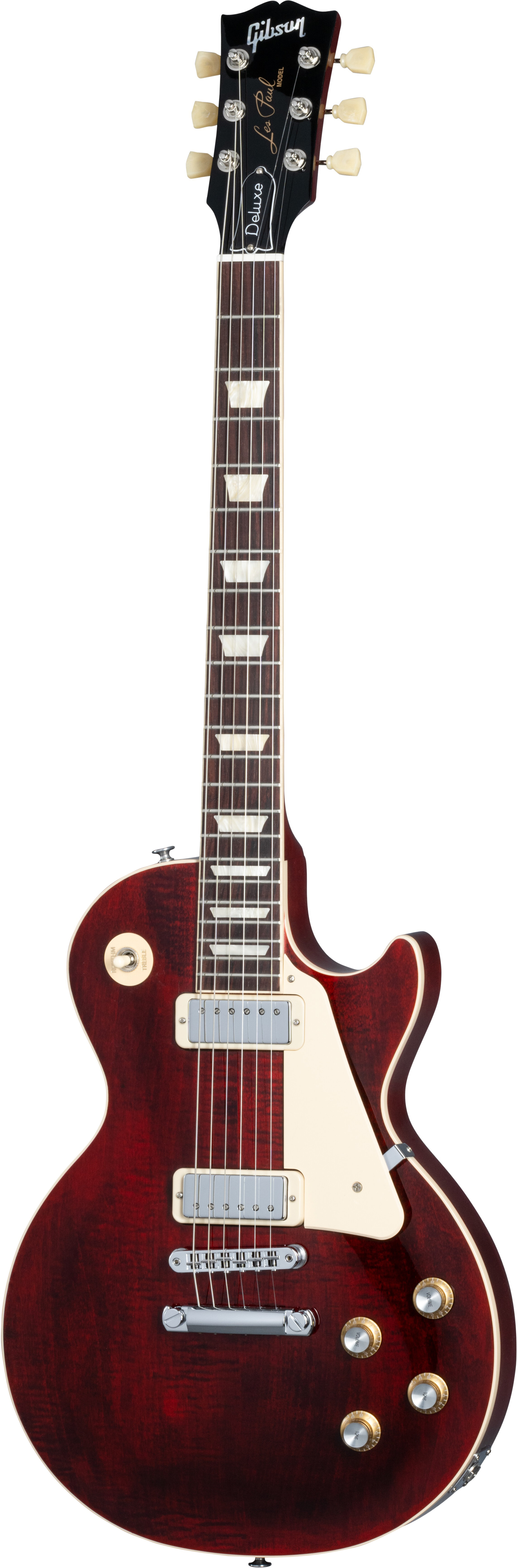 Gibson Les Paul Deluxe 70s Wine Red W/C -  LPDX00WRCH1