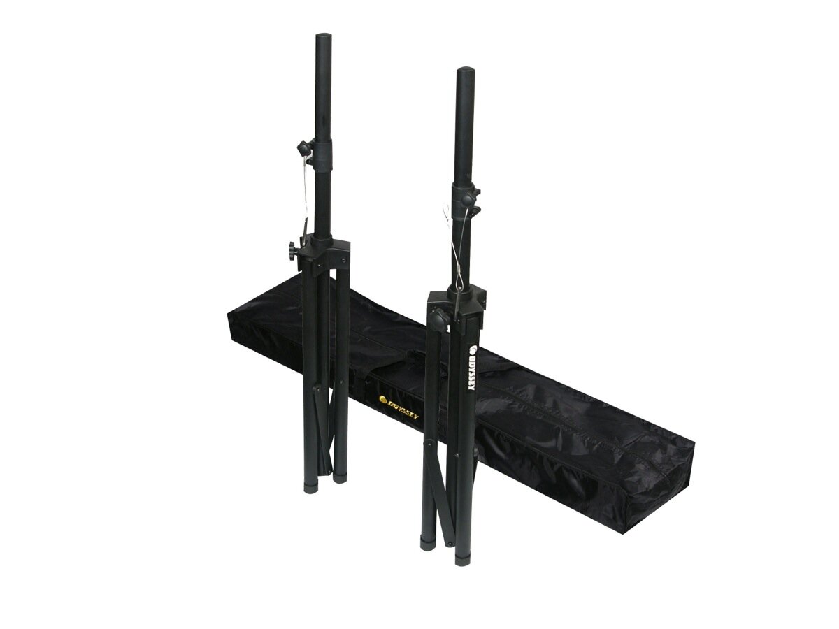 Odyssey LTS2X2B Tripod Speaker Stands and Bag