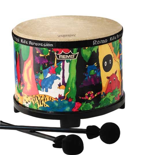 Remo KIDS PERCUSSION Floor Tom 10In Rain Forest -  KD-5080-01