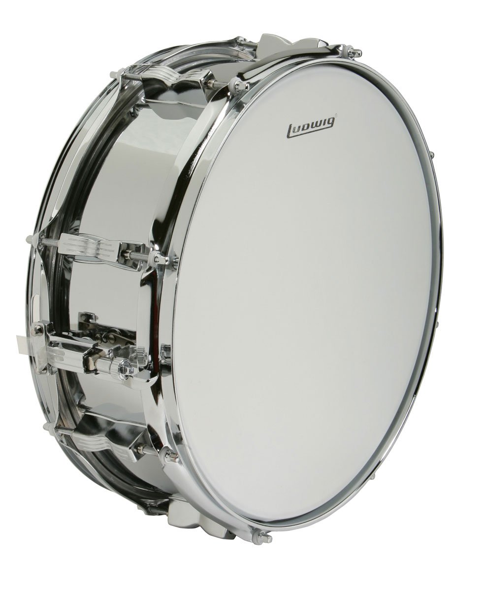 Ludwig Accent 5X14 Steel Shell Chrome Snare Drum -  LC054S
