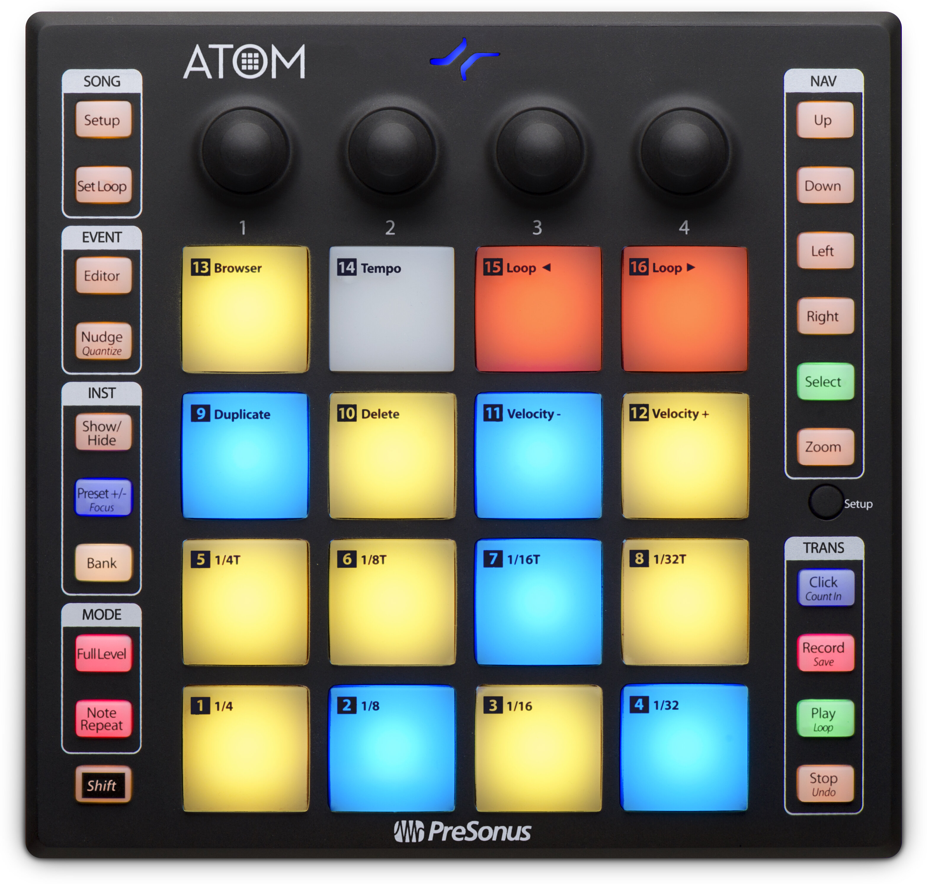 PreSonus Atom 16-Pad USB Midi Controller