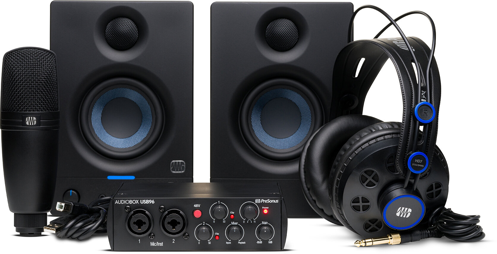 PreSonus AudioBox 96k Complete Bundle