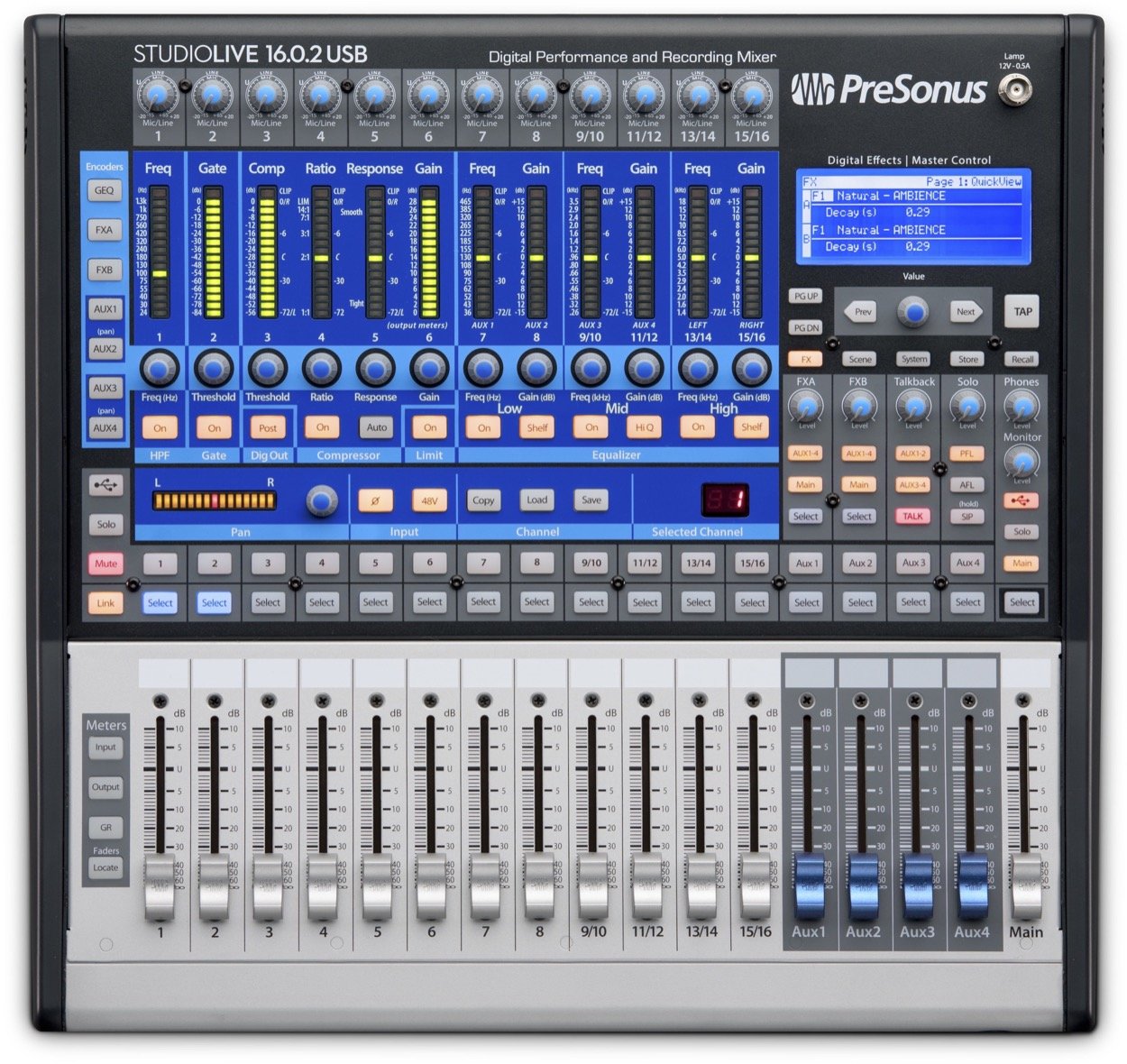 PreSonus StudioLive 1602USB 16 Ch Digital Mixer -  2779200501