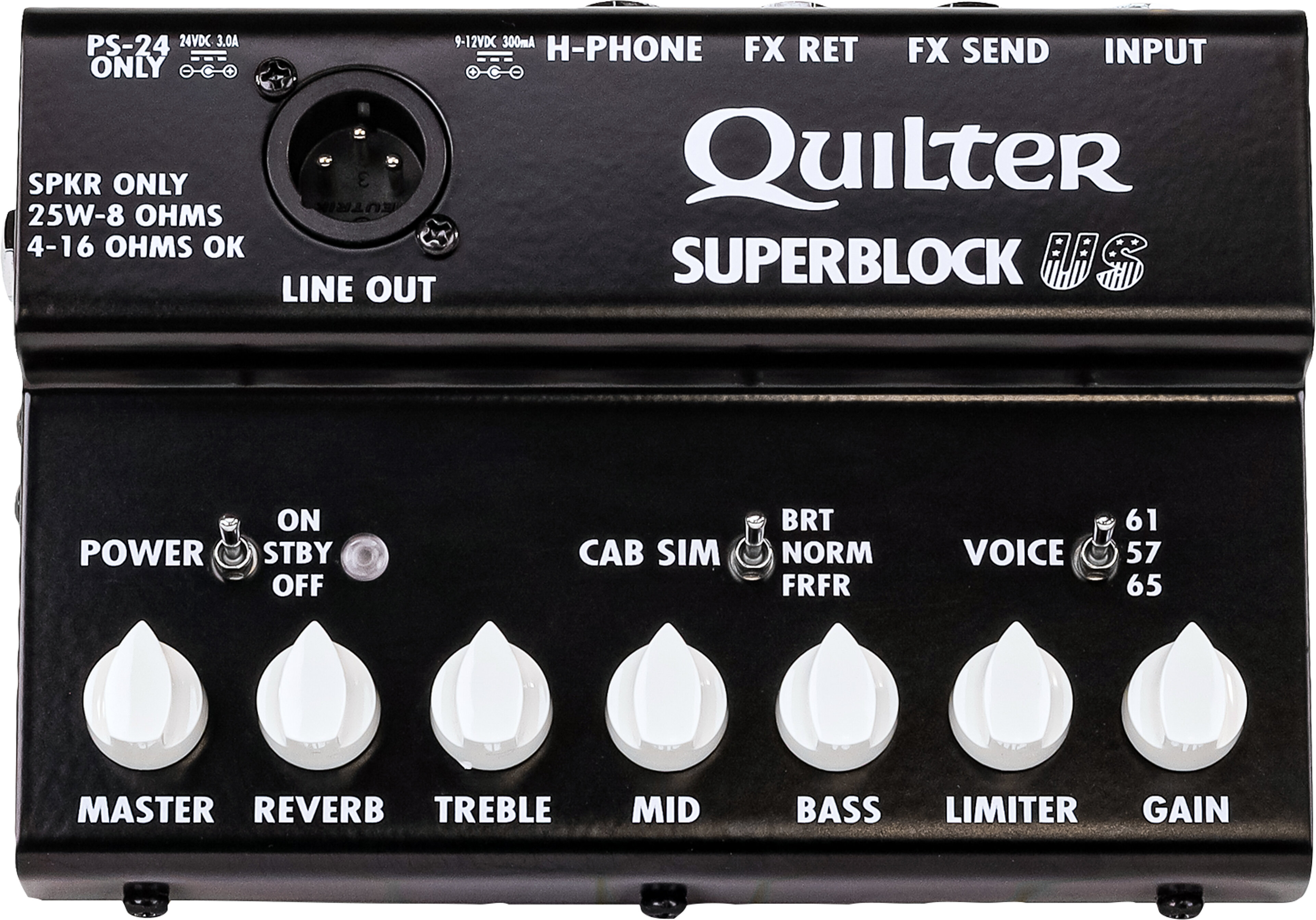 Pedalboard Amp 25 Watts - Quilter SUPERBLOCK US
