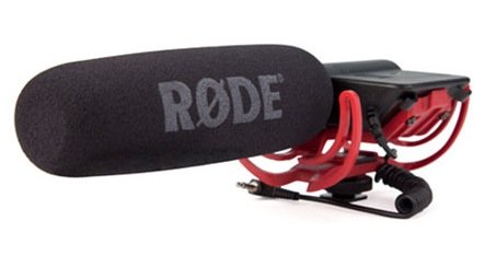 Rode Videomic Camera Mount Shotgun Mic W/Rycote SM -  VIDEOMICR