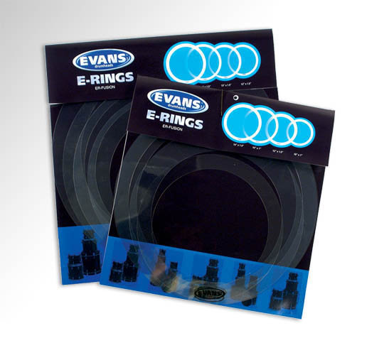 Evans E-Ring 14 In Snare Overtone Ring 1& 1.5 2Pak -  ER-SNARE