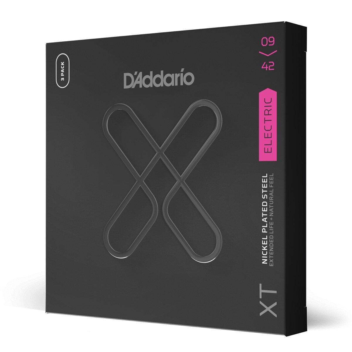 DAddario XTE0942-3P XT Electric Guitar Strings 3PK -  D'Addario
