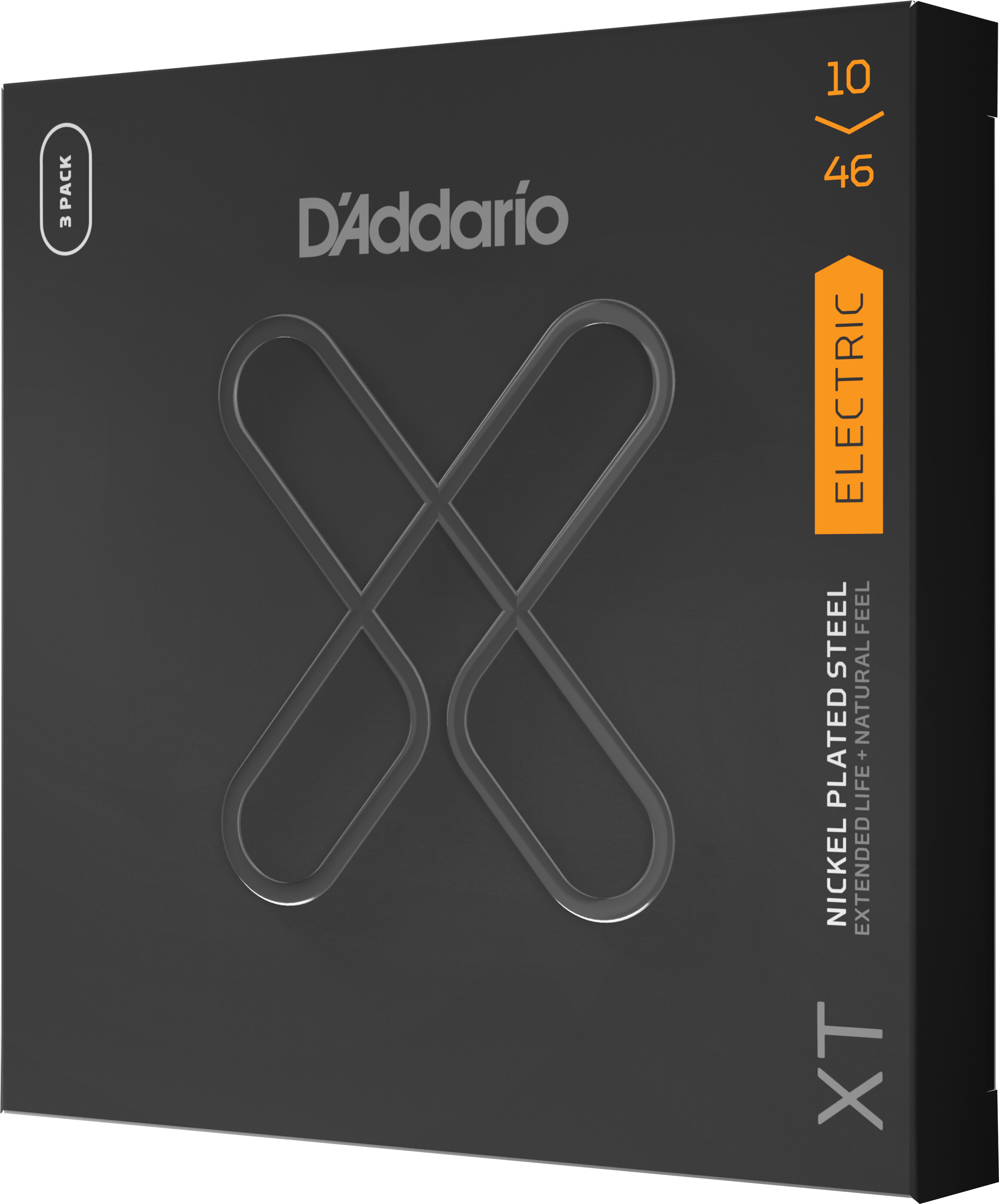 DAddario XTE1046-3P XT Electric Guitar Strings 3PK -  D'Addario