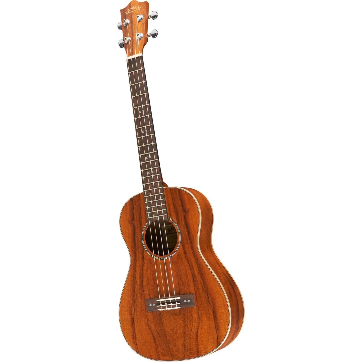 Lanikai CKB Curly Koa Baritone Ukulele  Lanikai at zZounds