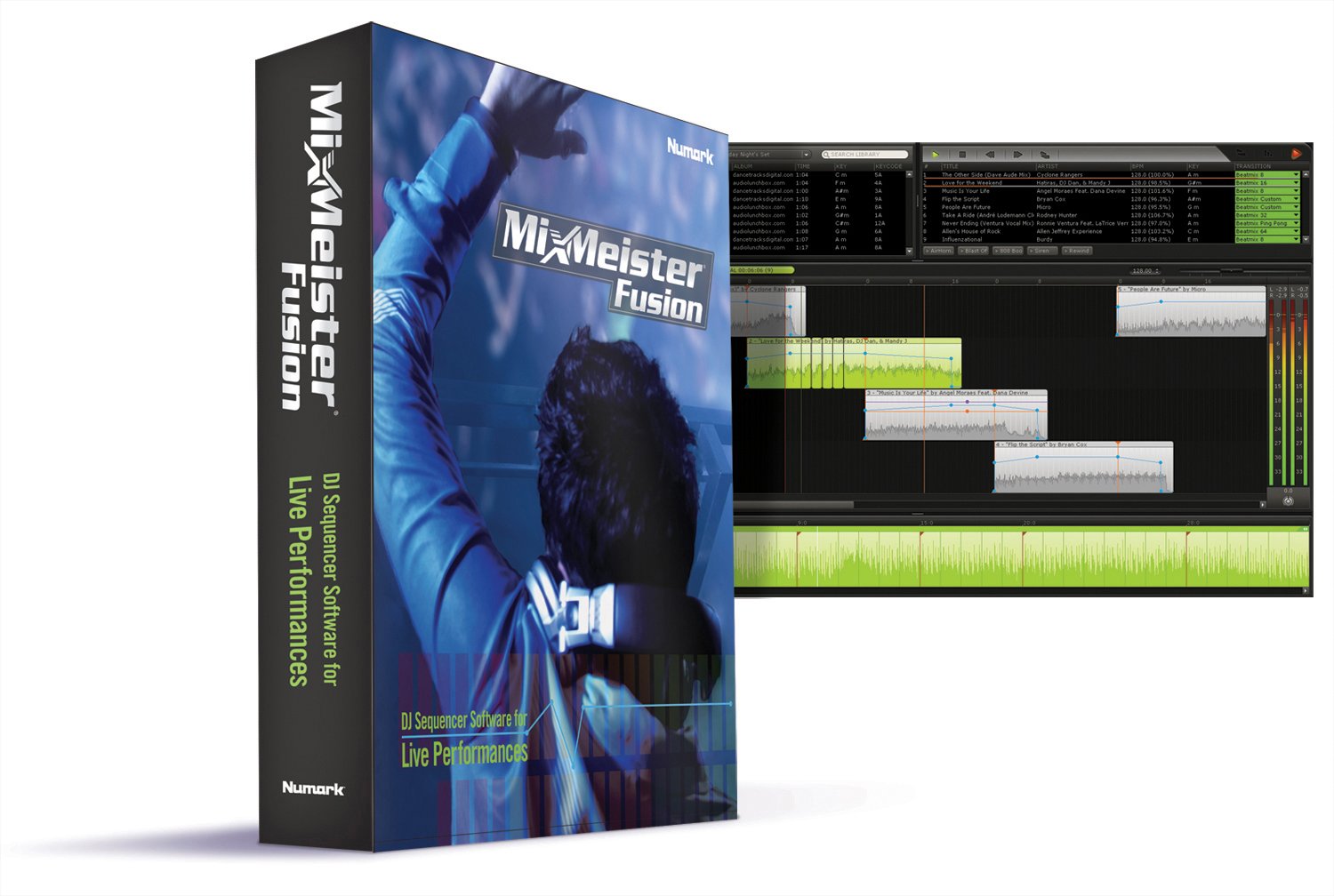 Numark Mixmeister Fusion DJ Software (Windows and Macintosh)