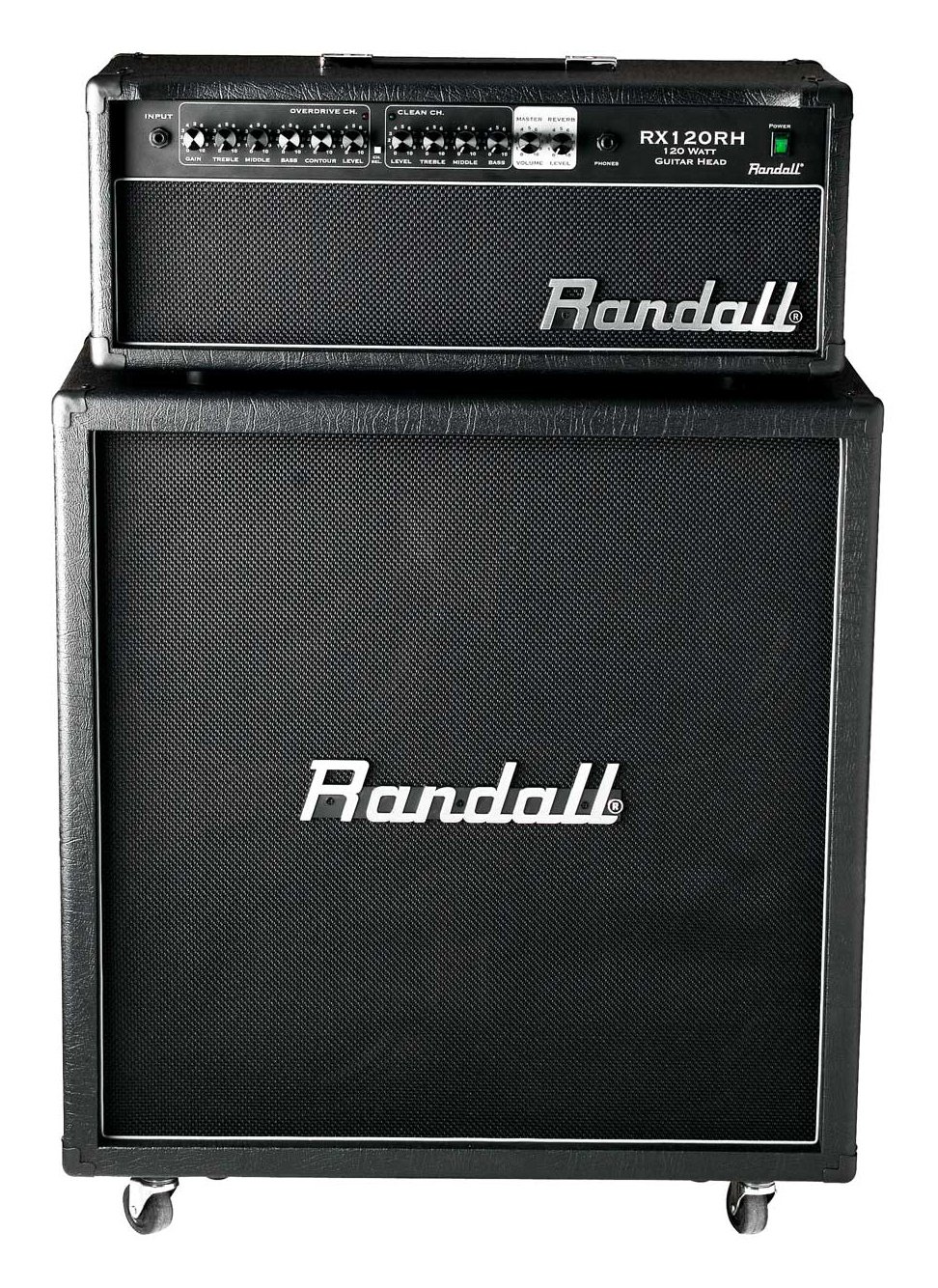 Randall RX120RHS Guitar Amplifier Half Stack with RX120RH Head and 